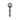 Ball Topped Safety Wrought Iron Railhead - B 16mm H 125mm W 40mm 48/3B