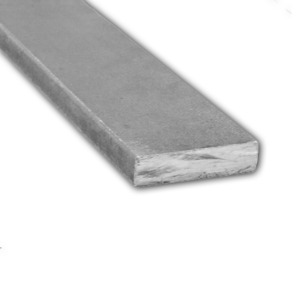 Mild Steel 25 x 8MM Plain Flat Bar at 3M Long 2/3E