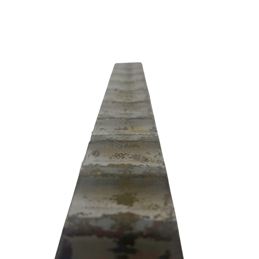 2.6m Long Wrought Iron Handrail – Textured bar with optional paint & galvanize