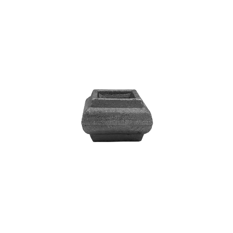 Square Wrought Iron Bush 26.5mm Square Hole 38mm High 60mm Wide 27/23C