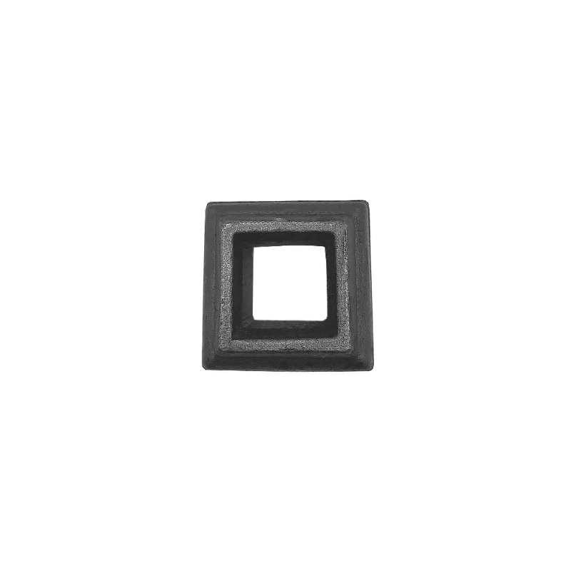 Square Wrought Iron Bush 26.5mm Square Hole 38mm High 60mm Wide 27/23C