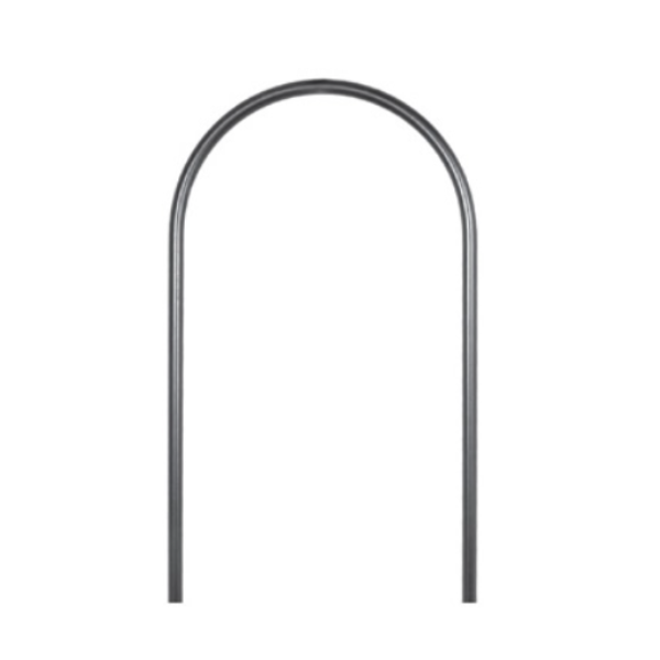 16MM Diameter Wrought Iron Round Plain Hoop Top Bar with 300MM Center