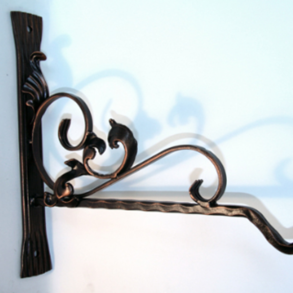 Wrought Iron Hanging Basket Bracket Type 3