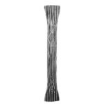 Wrought Iron Treebark Fishtailed Wall Plate 40 x 8mm 42/12