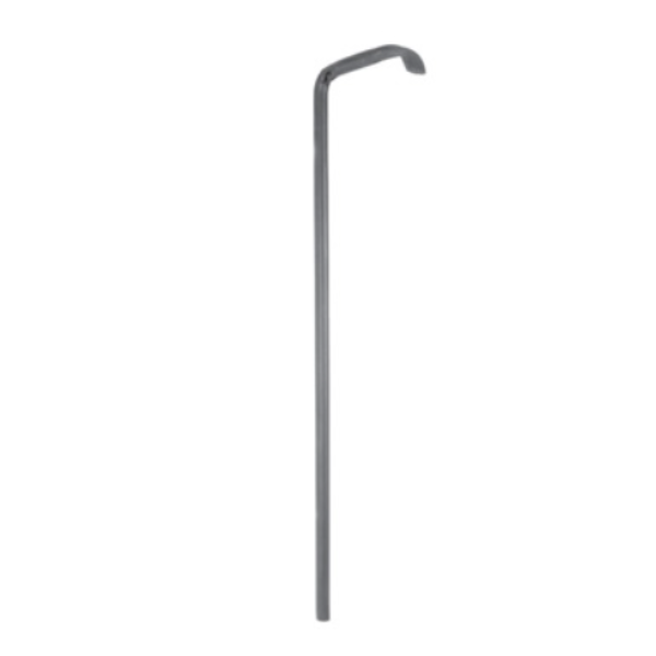 Wrought Iron 20mm Diameter Standard Drop Bar at 750mm Long 45/1A