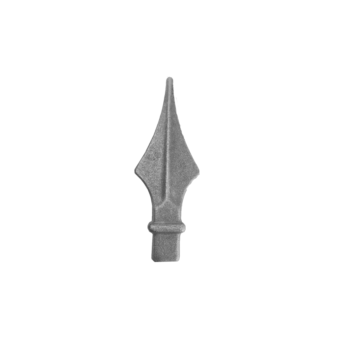 Arrow Wrought Iron Railhead 23mm Base 170mm High 60mm Wide 48/57A