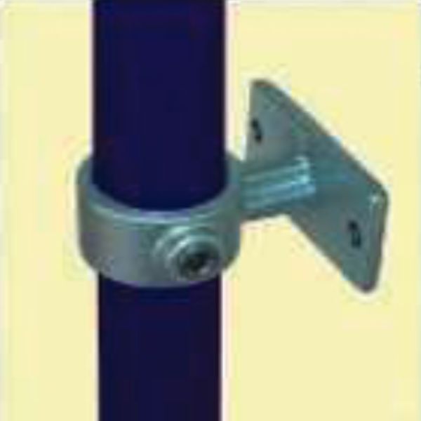 Galvanised Wall Key Clamp Bracket for a Tube with a Nominal Bore of 11/4" and Outside Diameter of 42.4MM (60/10A)