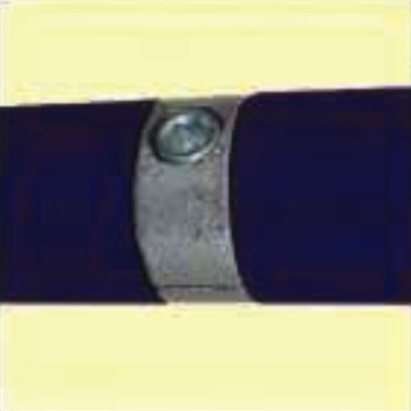 Galvanised Slide Over Key Clamp Bracket for a Tube with a Nominal Bore of 11/4" and Outside Diameter of 42.4MM (60/12A)