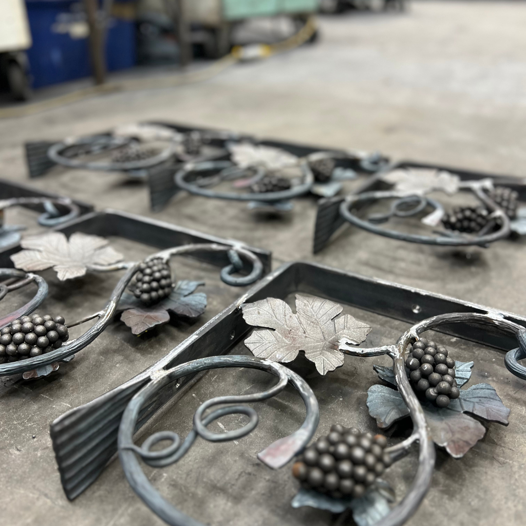 Wrought Iron Hanging Basket Bracket Type 7