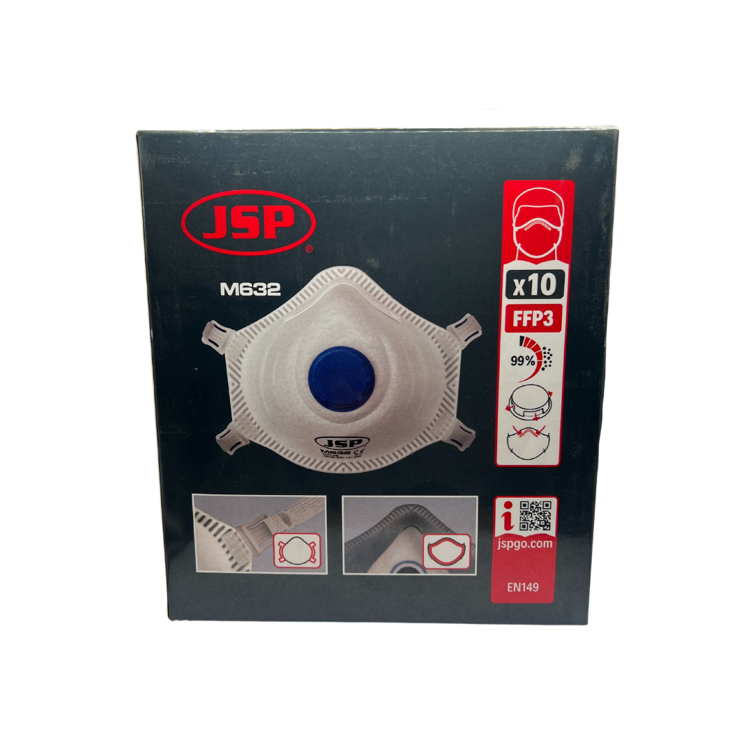 JSP M632 Moulded Disposable Mask FFP3 (10 pack) TSCDM