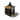 Black Cast Aluminium Letterbox Front Opening 55/8A