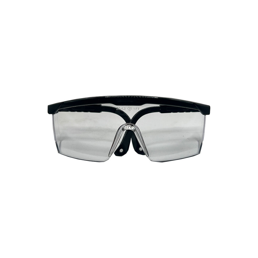 Parweld Black Framed Safety Glasses TCSBSG