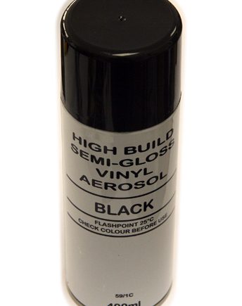 400ml Aerosol Black High Build Vinyl 59/1c-0
