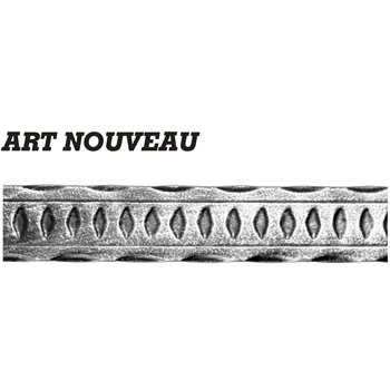 40 x 8mm Art Nouveau 3000mm Long 6 6